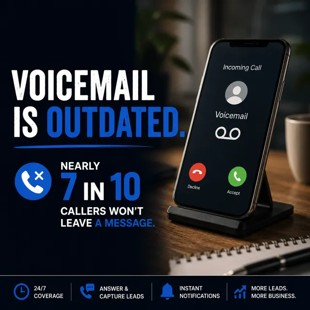 Voicemail is outdated — nearly 7 in 10 callers won't leave a message